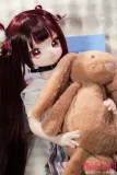 MW Girl(魔物姫) 小桃 85cm バースト小 二次元アニメラブドール  可愛い学園風ドール 宣材写真はシリコン製ボディ