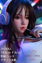 フルシリコン製ラブドール JYDOLL 163cm Fカップ 智敏ヘッド 身体リアルメイク無料付き