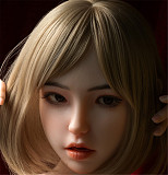 口開閉機能付き リアルな口腔無料 Real Girl D3ヘッド 軟質シリコン製 可愛い 女性ヘッド ラブドールの頭 頭部単品 ヘッド単体 M16ボルト採用 140-170CM身長適用 職人メイク 塗装済み