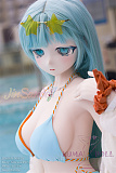 アニメドール ソフトビニール製ヘッド シリコン製ボディ WM Dolls 157cm Bカップ #Y015 ヘッド カスタマイズ可