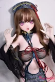 Elsa Babe アニメドール 140cm M RAD047 花守薰ヘッド キョンシー風にコスした可愛いアニメラブドール 宣材写真は140cm-M ボディー選択可能