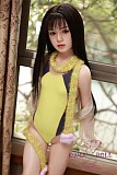 フルシリコン製ラブドール WAXDOLL 新型 137cm バスト平 GD10_1 ヘッド リアルメイク付き