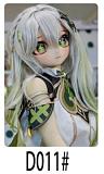 アニメドール ソフトビニール製ヘッド+シリコン製ボディ WM Dolls 140cm Bカップ #Y012ヘッド gogoショー服