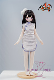 MOZU DOLL 85cm Aカップ 瑶瑶（yaoyao） ソフトビニール製頭部 TPE製ボディ 肌色＆眼球色＆メイク＆ウィッグ＆衣装は宣材写真と同じ  6kg