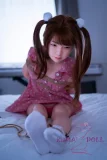 J-cute 133cm バスト平 AGD17 羽純（はずみ） 妹系ラブドール LL団 フルシリコン製 リアルドール ボンデージプレ