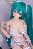 TPE製ラブドール MOZU 145cm Dカップ 小音（xiaoyin) 体重25kg 肌色＆眼球色＆メイク＆ウィッグ＆衣装は宣材写真と同じ