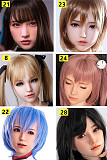 Sanhui Doll 任意のヘッド+ボディ組み合わせ自由 ボディ選択可能 組み合わせ自由 シリコン製ラブドール