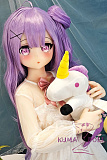 フルシリコン製ラブドール Aotume Doll アニメドール 135cm AAカップ 細身タイプ #92 独角兽 ユニコーン