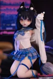 MW Girl(魔物姫) 优优酱 85cm 7kg 二次元アニメラブドール 猫耳セーラー 宣材写真はシリコン製ボディ 85cm バースト中