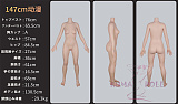フルシリコン製ラブドール WAXDOLL ボディのみ専用販売ページ 頭部無し リアルメイク付き
