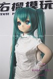 GUAVADOLL アニメドール ソフトビニール製ヘッド+TPE製ボディ 136cm バスト平  DM02 ヘッド M16ジョイント 他社と交換可能 138-150ＣＭのボディに適用 ナチュラル肌色 初音ミク