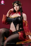 Minouva Doll 75cm 新作 米杜莎 ヘッド ミニドール 漆黒ロングヘア＆紅装コスチューム フィギュア版/ラブドール版ボディ選択可能