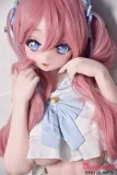Elsa Babe 140cm AHR8 Mollyヘッド 二次元 アニメドール ピンクロングヘア 萌え系フリル衣装の美少女ラブドール フルシリコン製  カスタマイズ可