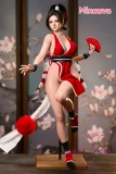 【新作キャンペーン 10%OFF】Minouva Doll 74cm 新作 炎舞ヘッド フルシリコン製  和風 ミニドール ボディ選択可能 フィギュア版/ラブドール版ボディ選択可能