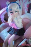 MW Girl(魔物姫) 天使萌ヘッド 85cm 7kg アニメ風ラブドール 宣材写真通のはシリコン製ボディ 宣材写真と同じ制服も付属