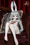 MOZU DOLL 85cm Aカップ 白兎  ル・マランコス ソフトビニール製頭部 TPE製ボディ 肌色＆眼球色＆メイク＆ウィッグ＆衣装は宣材写真と同じ  6kg