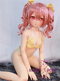 フルシリコン製ラブドール   Aotume Doll アニメドール 135cm AAカップ（細身タイプ）#57
