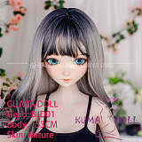 GUAVADOLL アニメドール ソフトビニール製ヘッド+TPE製ボディ 153cm Eカップ BJD01ヘッド M16ジョイント 他社と交換可能 138-153ＣＭのボディに適用 ナチュラル肌色