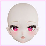 MW Girl(魔物姫) 小魅魔多川ヘッド 115cm 赤髪ツインテールのエルフ耳 美少女フルシリコン製リアルドール​