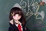 MOZU DOLL 130cm 露比 (Ruby) ヘッド バスト大 ビニール製頭部＋TPE製 ボディ 肌色＆眼球色＆メイク＆ウィッグ＆衣装は宣材写真と同じ