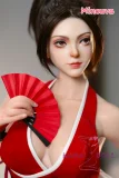 【新作キャンペーン 10%OFF】Minouva Doll 74cm 新作 炎舞ヘッド フルシリコン製  和風 ミニドール ボディ選択可能 フィギュア版/ラブドール版ボディ選択可能