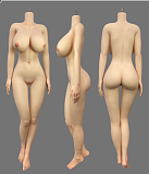 軽量化 27kg 伴趣はんしゅ 162cm Cカップ B1 川崎由美 フルシリコン材質 等身大リアルドール 黒スト