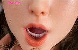Real Girl D7ヘッド 軟質シリコン製 可愛い 女性ヘッド ラブドールの頭 頭部単品 ヘッド単体 M16ボルト採用 140-170CM身長適用 職人メイク 塗装済み 口開閉機能付き リアルな口腔構造