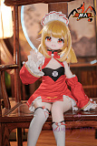 売れ切れ MOZU DOLL 85cm Aカップ 可愛（Kerr） ソフトビニール製頭部 TPE製ボディ 肌色＆眼球色＆メイク＆ウィッグは宣材写真と同じ  6kg