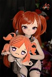 MOZU DOLL 85cm Aカップ 魔族看板娘 サリヒル ソフトビニール製頭部 TPE製ボディ 肌色＆眼球色＆メイク＆ウィッグ＆衣装は宣材写真と同じ  6kg