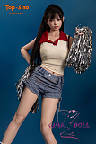 【RRS+版】TOPSINO TYPEグラビアミニ子 T1230 T31B 米環（ミカン）（Mihuan）ヘッド取り外しタイプ フルシリコン製ラブドール 元気系チアスタイル娘 掲載写真のヘッドは植毛仕様