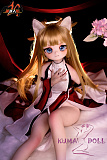 6kg ソフトビニール製頭部 TPE製ボディ MOZU DOLL 85cm Aカップ MOZU DOLL きつねちゃん 肌色＆眼球色＆メイク＆ウィッグ＆衣装は宣材写真と同じ 小型で軽量化で収納しやい 使いやすい