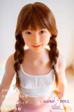 J-cute 149cm バスト平 AGD02 紬ヘッド フルシリコン製ラブドール 無邪気な美少女