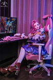 TPE製ラブドール MOZU 163cm Hカップ 芬妮（Fenni）頭部 ラブドール 体重35kg  肌色＆眼球色＆メイク＆ウィッグ＆衣装は宣材写真と同じ
