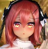 Aotume Doll シリコン頭部+TPE材質ボディ アニメドール 145cm Dカップ #114ヘッド 可愛い女の子 ピンク髪
