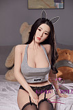 フルシリコン製ラブドール BB Doll 160cm 巨乳 Fカップ Rebecca 血管＆人肌模様など超リアルメイク無料 眉の植毛無料