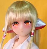 Aotume Doll シリコン頭部+TPE材質ボディ アニメドール 145cm Dカップ #114ヘッド 可愛い女の子 ピンク髪