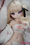 MW Girl(魔物姫) 呆喵 85cm バースト 二次元アニメラブドール 大きな瞳 可愛い幼顔 宣材写真はシリコン製ボディ 85cm バースト小 宣材写真と同じ制服も付属