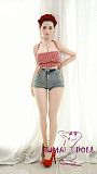 シリコン製頭部+TPEボディJY Doll 157cm バスト大  秀婕（Xiujie）ヘッドはSメイク付き