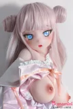 Elsa Babe 古川夏希 RAD020ヘッド ピンクツインお団子ヘアの可愛いアニメ風ラブドール 140cm-M ボディー素材選択可能