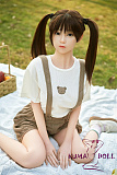 シリコン製頭部+TPEボディ Sanmu doll 145cm Bカップ #S37ヘッド 可愛い ラブドール
