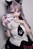 Elsa Babe アニメドール 140cm M RAD052 齐藤雪绘ヘッド ラブドール二次元顔 宣材写真は140cm-M ボディー選択可能