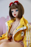 Sino Doll 実践向け 戦闘機 143cm Gカップ 巨乳 S55 凛兰(Linlan)ヘッド 掲載画像はリアルメイク付き 顔は蝋人形メイク付き フルシリコン製ラブドール 可愛らしい魅力が光るリアルドール 二次元顔