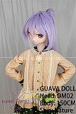 GUAVADOLL アニメドール ソフトビニール製ヘッド+TPE製ボディ 150cm バスト小 DM02 ヘッド M16ジョイント 他社と交換可能 138-150ＣＭのボディに適用 ナチュラル肌色