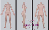 フルシリコン製ラブドール WAXDOLL 新型 147cm Aカップ #G53ヘッド リアルメイク付き