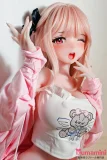 Elsa Babe RAD054 莓谷恋Ichigotani Koi アニメ風ラブドール ウインク表情・ピンクヘア 宣材写真は144cmシリコンボディ