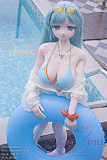 アニメドール ソフトビニール製ヘッド シリコン製ボディ WM Dolls 157cm Bカップ #Y015 ヘッド カスタマイズ可