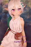 Aotume Doll TPE製ラブドール アニメドール 135cm AAカップ（細身タイプ）#18 ELF ears
