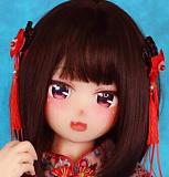 Aotume Doll フルシリコン製リアルドール アニメドール 145cm Dカップ #128ヘッド 美少女ダッチワイフ ピンク髪