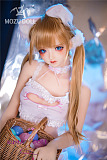 TPE製ラブドール MOZU 145cm M1ヘッド 体重25kg 肌色＆眼球色＆メイク＆ウィッグ＆衣装は宣材写真と同じ