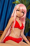 Aotume Doll 135cm AAカップ 細身タイプ #98 クロイコス TPE製ラブドール アニメドール